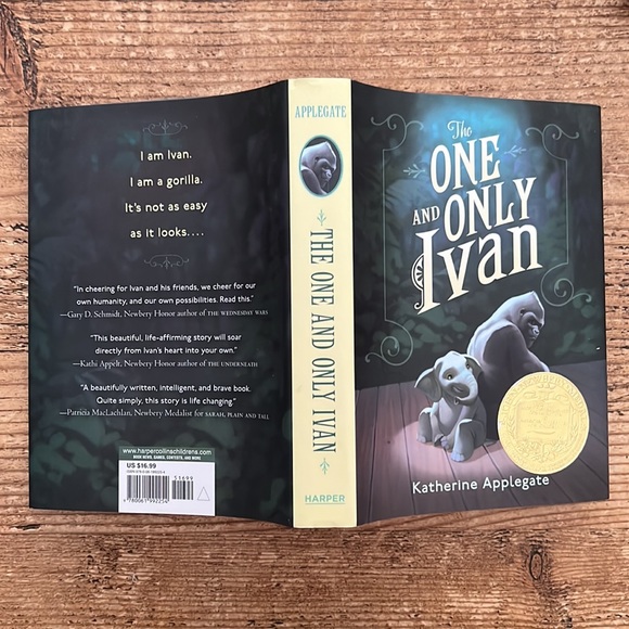 🌟First Edition-The One and Only Ivan 🦍 by Katherine Applegate - Picture 8 of 8